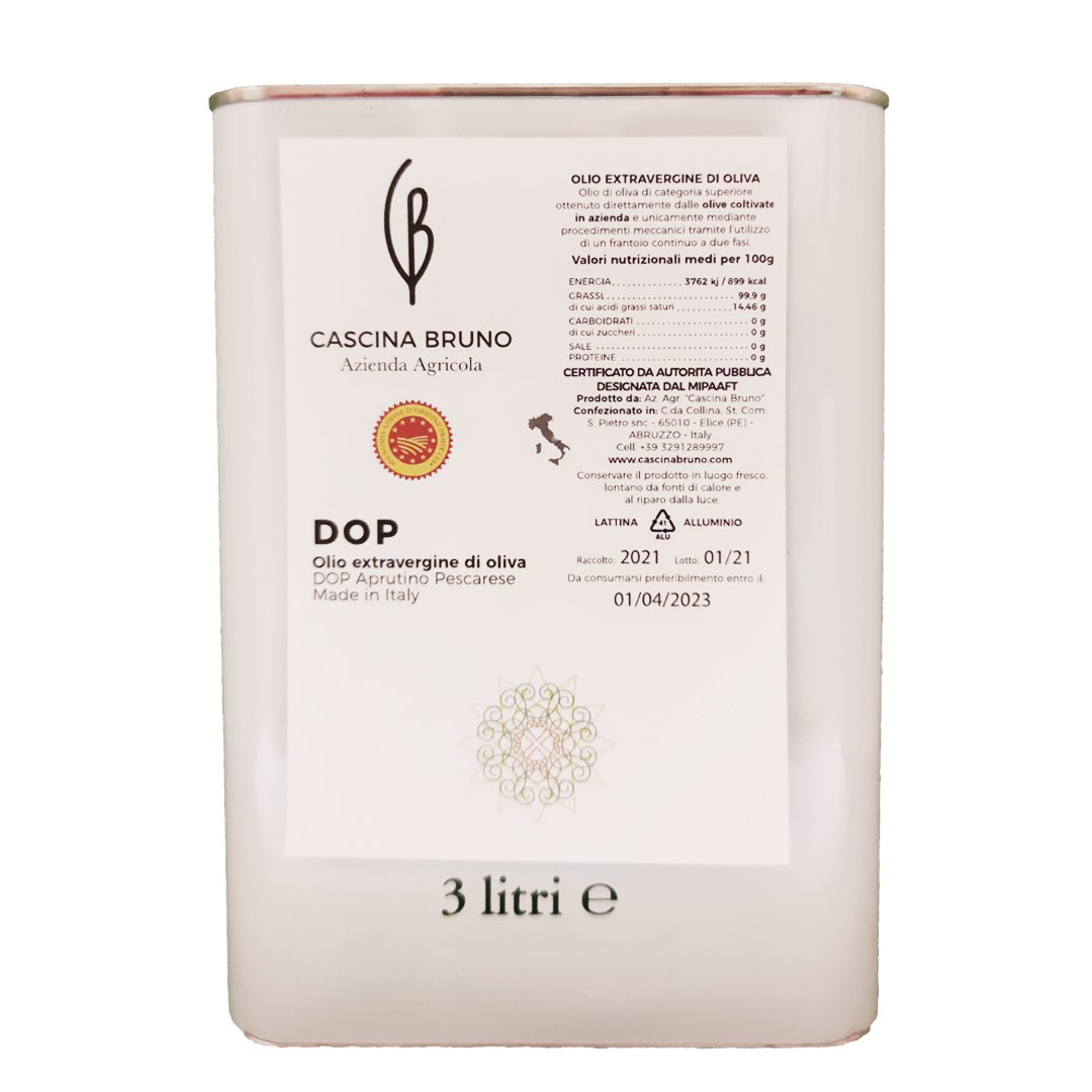 Olio DOP Lattina 3L